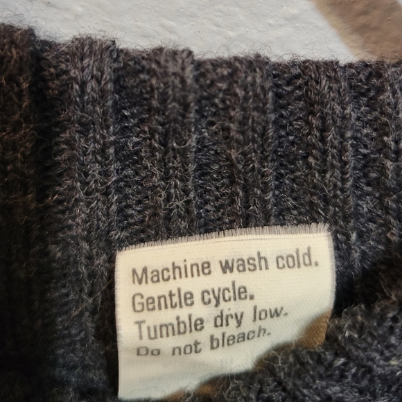 Giorgio di Firenze men's size XL made in Italy wool blend sweater vintage - Picture 5 of 10